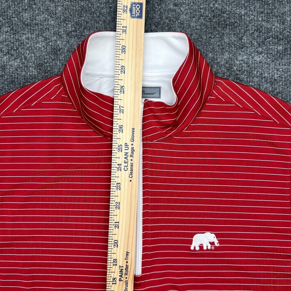 Charles Connor Vest XL 1/4 Zip Pullover Alabama Crimson Bentley Elephant - Picture 5 of 9